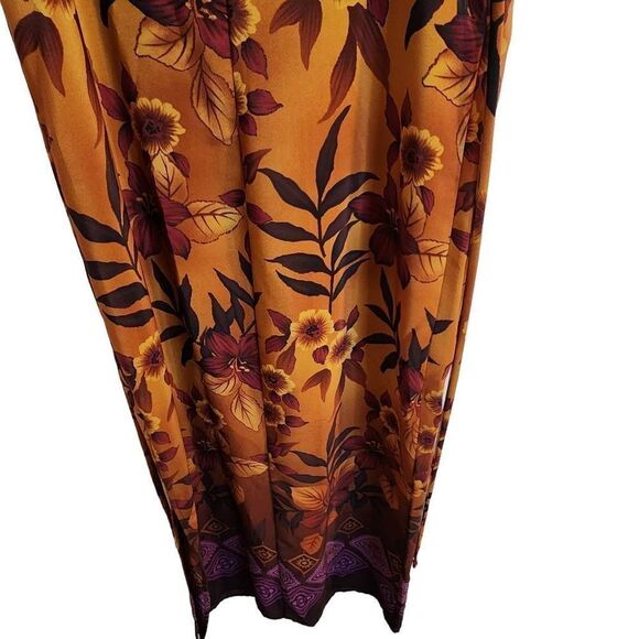 Y2K California Concepts Size 3 Tropical Maxi Dress - Picture 10 of 12